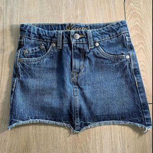 Levi's Jean Skirt Children Size 6 Regular Fit